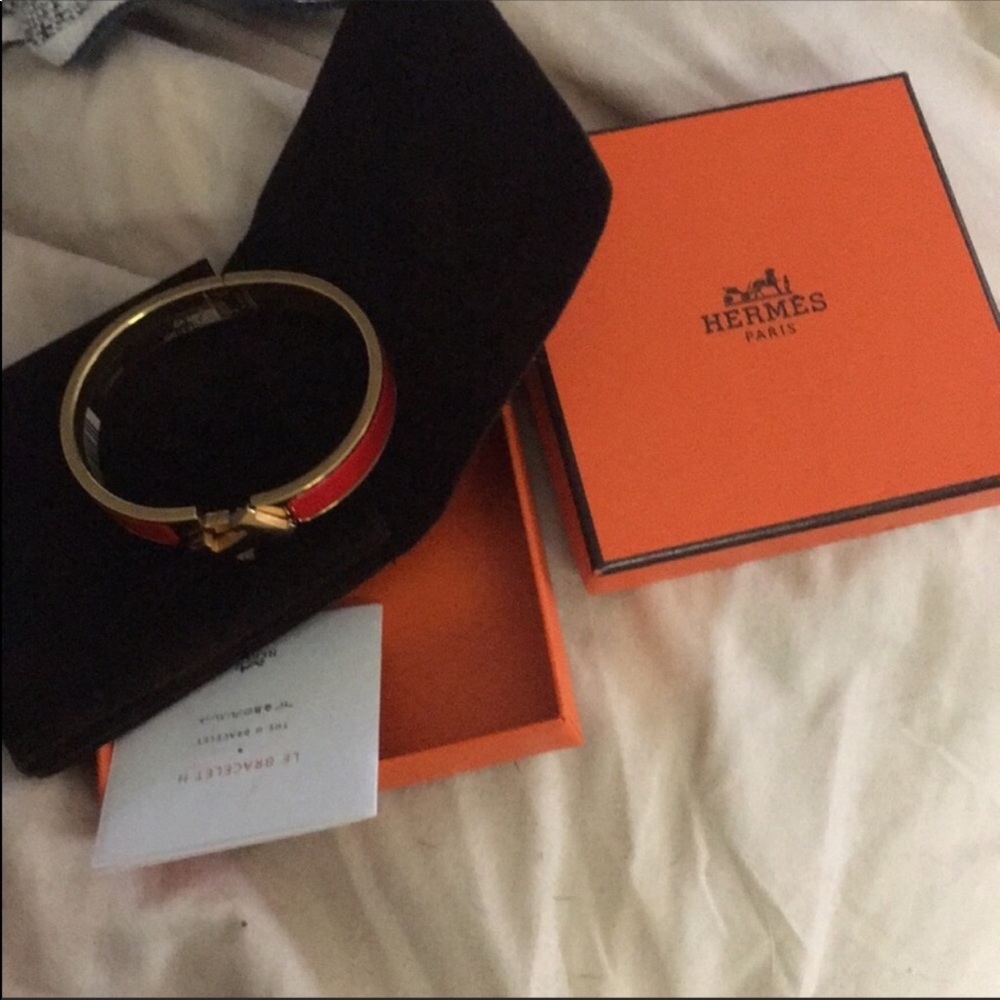 Hermès clic clac bracelet
